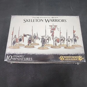Warhammer AoS Death Soulblight Gravelords Skeleton Warriors x10 Fuera de existencia sellado - Imagen 1 de 2