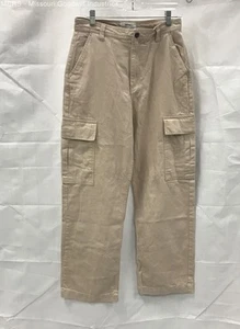 Cotton On Women's Lite Khaki Bobbie Cargo Pants - Size 6 - Picture 1 of 4
