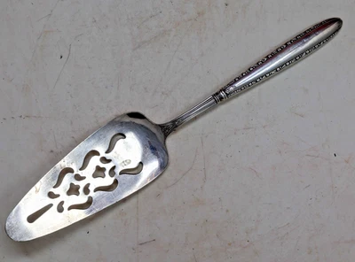 Antique 1925 National Silver Co. Pie Server 11" Long NTS26 Sterling Handle - Image 1 of 4