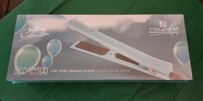 Royale Platinum Genius Calefacción 1.25" Placa Cerámica Profesional Plancha Verde Foto 1 de 4