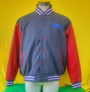 VARSITY CHEERLEADER LETTERMAN JACKET RED SLEEVES (XXL) PAC WEST NATIONAL CHAMP - Picture 1 of 10