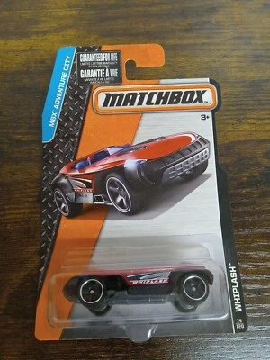 Whiplash On A Mission 2013 Matchbox MBX Adventure City 14/120. Rojo y negro Foto 1 de 3