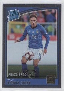 2018-19 Panini Donruss Rated Press Proof Silver Federico Chiesa #192 Rookie RC