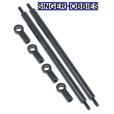 REDCAT RER30790 Rear Lower Links (96mm) (Black) (2pcs) ASCENT FUSION /EVEREST HH - Image 1 of 2