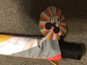 Hallmark DYG2030 Disney Mickey Mouse Striped Umbrella - Picture 1 of 1