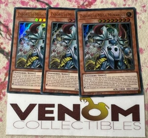 3x (M/NM) *FRENCH* Zaborg the Mega Monarch DUPO-EN079 Ultra Rare 1st Ed. YuGiOh - Picture 1 of 1