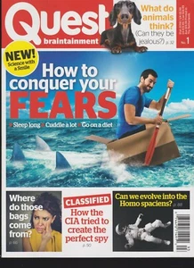 QUEST MAGAZINE 2019, BRAINTAINMENT, HOW TO CONQUER YOUR FEARS. - Picture 1 of 1