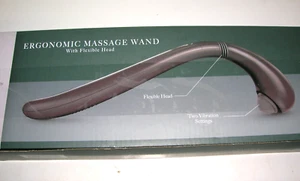 Handheld Massage Wand w/ Flex Head 2 Speed Pain Relief Lomi Portable Ergonomic - Picture 1 of 10
