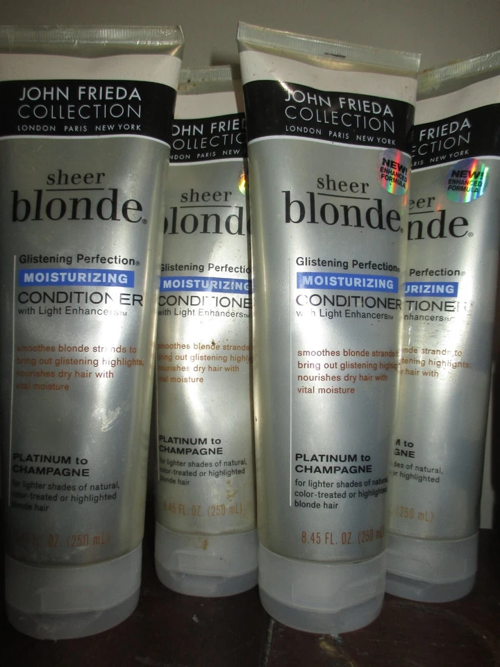 4 John Frieda Sheer Blonde moisturizing Platinum to Champagne Conditioner 8.45oz - Image 1 of 1