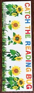 NEW! 24 ERIC CARLE CATCH THE READING BUG SUMMER BOOKMARKS PARTY REWARDS BOOKCLUB - Picture 1 of 1