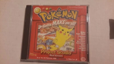 Software PC Pokemon Gotta Make em All Project Studio Red Version 1998  - Image 1 of 4