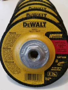 DeWalt DW4623 5" x 1/4" x 5/8 - 11 Schleifscheibe. 10 Stück - Bild 1 von 2