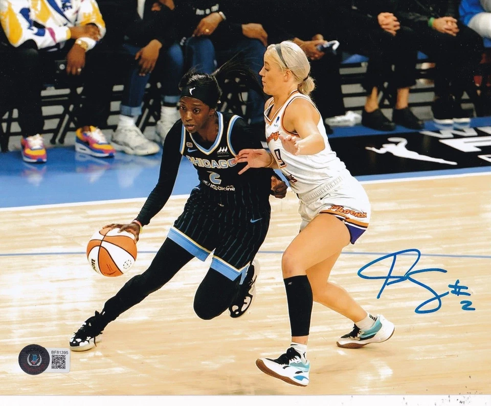 KAYLEAH COPPER signed (CHICAGO SKY) WNBA basketball 8X10 photo BECKETT BF81395 - Image 1 of 1