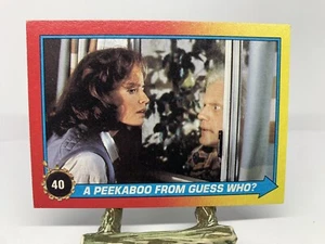 Back To The Future 2 1989 Topps #40 A Peekaboo From Guess Who - Picture 1 of 4