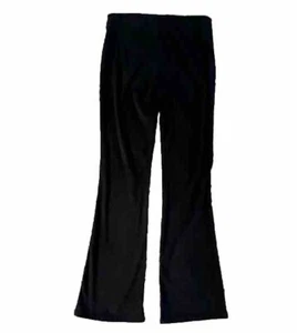 Vintage Women’s Z Cavaricci Pants Black Faux Suede Lightweight Stretch Size 0 - Picture 1 of 5
