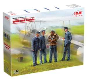 Modellino kit plastica RAF Cadetti del periodo 1941-1945 scala 1/32 ICM 32113 - Foto 1 di 10
