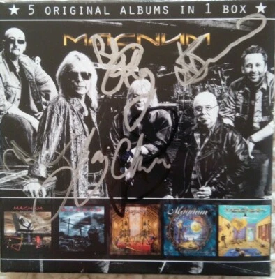 Magnum - 5 Original Albums in 1 CD Box Signiert SIGNED - NEU NEW Cardboardsleeve - Bild 1 von 3