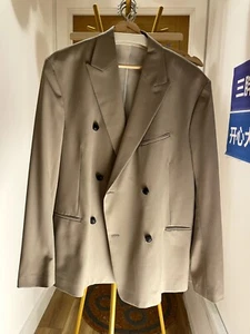 Zara Herren normale Passform Anzug Blazer beige Gr. 54 - Bild 1 von 3