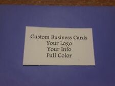 Custom Full Color Business Cards 500 Cards Free Shipping