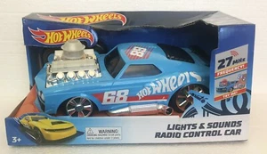Hot Wheels Radio Control Car Lights & Sounds 27 MHZ Frequency Age 3+ New - Picture 1 of 3