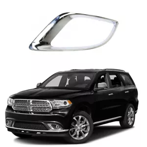 Fit For Dodge Durango 2014-2020 Right Side Front Bumper Fog Light Cover Trim - Picture 1 of 7