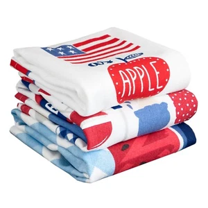 RITZ 3 pack Americana Picnic Kitchen Towel Set - Picture 1 of 6