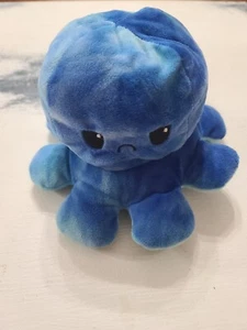 Teeturtle Stimmungsaufwandler Oktopus Plüschtier Stofftier blau wendbar Happy Sad - Bild 1 von 6