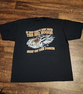 Little Sturgis Motorcycle Rally Tshirt 2004 Run With The Big Hoggs Mens XL - Picture 1 of 8