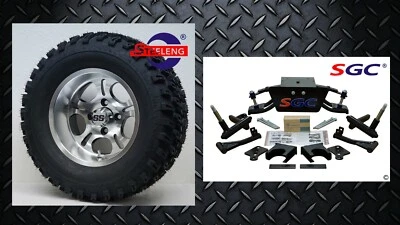 Club Car DS Golf Cart 6" A-Arm Lift Kit + 12" Wheels and 23" Tires (2004.5-up) Foto 1 de 4