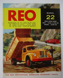 1953 REO TRUCKS Model 22 Brochure - Picture 1 of 4