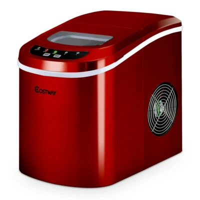 Mini máquina portátil para hacer hielo con mostrador cuchara cubos de enfriamiento cubo barra de congelación fresca Foto 1 de 4