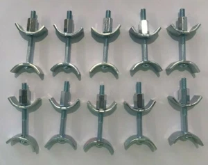 10X ARTIA BENCHTOP CONNECTOR 65mm ZINC PLATED - Picture 1 of 1