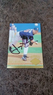 1994 Fleer Ultra Joey Hamilton rookie #575 - San Diego Padres - Autographed! - Image 1 of 2