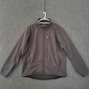 Marmot Jacket Mens Large Black Full Zip Mock Neck Long Sleeve Softshell Outdoors - Picture 1 of 18