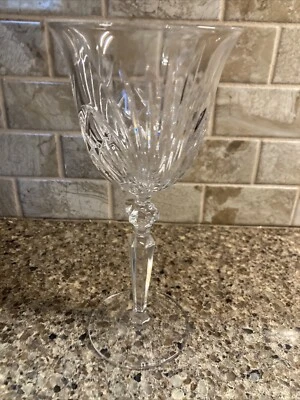 Gorham ROSEWOOD Clear Cut Crystal Wine Glasses 7 & 7/8 in. 1999-2006 - Image 1 of 4