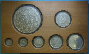 SPAGNA SERIE DI 7 VALORI 1992 ARGENTO SILVER MONETE DA COLLEZIONE NUMISMATICA - Imagen 1 de 4