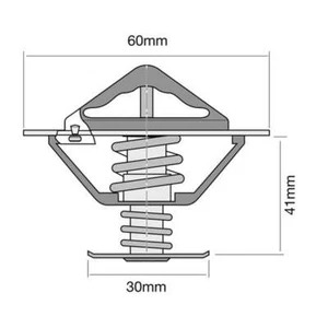 Tridon Thermostat (High Flow) - TT410-180 - Picture 1 of 2