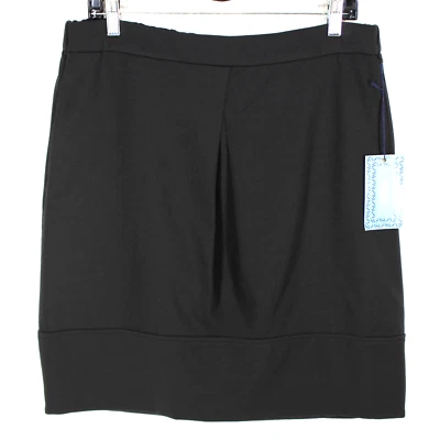 Falda Simply Vera Wang Talla 12 Negra Lápiz Recta Carrera Informal Fiesta NUEVA Foto 1 de 4