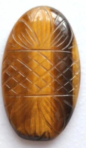 67.50cts Big 100% Natural Tigers Eye Untreated Top Quality Handcrafted Gemstone - Picture 1 of 3