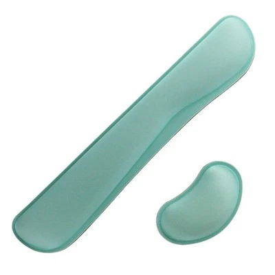 Memory Foam Set Keyboard and Mouse Wrist Pad Rest,Cushion Support for Office,... - Image 1 of 4