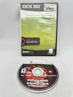 Command & Conquer 3: Kane's Wrath (Xbox 360) Game + Case Tested Works - Image 1 of 3