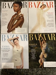 Lot Of 4 Harper’s Bazaar Magazines Tiffany GUCCI DIOR - Bild 1 von 8