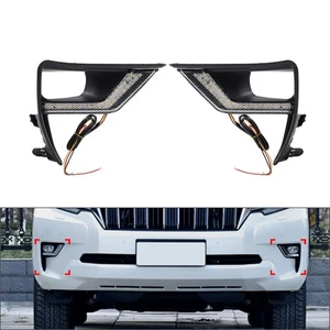 Daytime Running Light Turn Signal For Toyota Land Cruiser Prado 2018-2021 - Picture 1 of 14