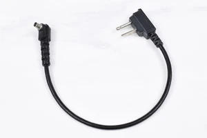 Vintage 2-Pin Camera DC Power Adapter Cable to 2-Prong 9in - Picture 1 of 4