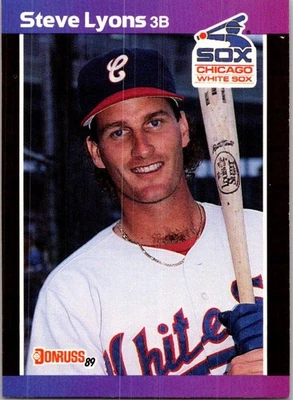 1989 Donruss #253b Steve Lyons - Image 1 of 2