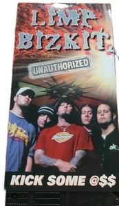 Rare 1999 Limp Bizkit Unauthorized - Kick Some @ss VHS Factory Sealed OOP! - Picture 1 of 3