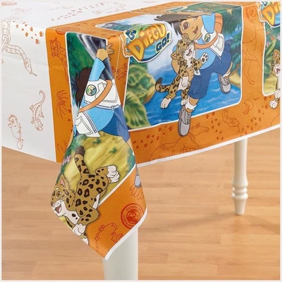 GO DIEGO GO - PLASTIC TABLECOVER - PARTY SUPPLIES - Image 1 of 4