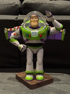 Toy Story Collection 'White Logo' Buzz Lightyear Talking, Sounds & Lights RARE - Picture 1 of 23