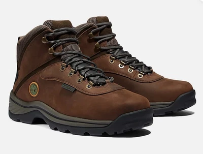 Timberland Men's White Ledge Waterproof Hiking Boots Brown 112135 214 - Image 1 of 4