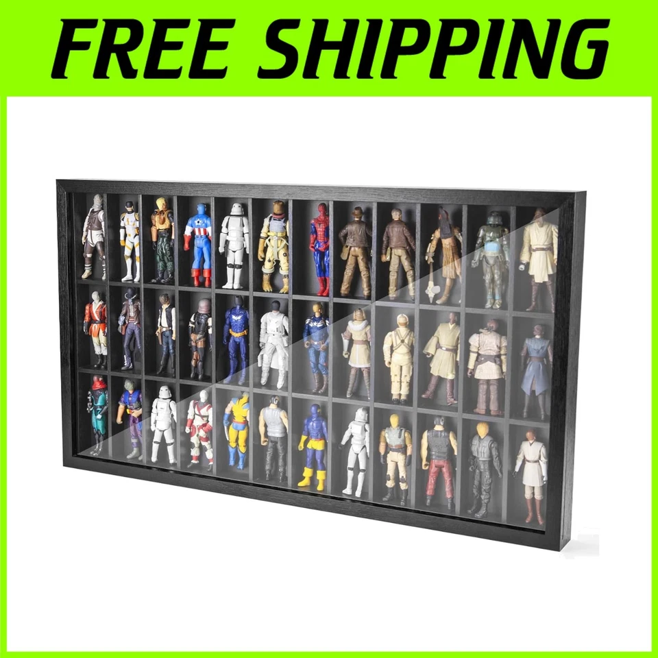 Vitrina de figuras de 3,75" - Gabinete a prueba de polvo Foto 1 de 4